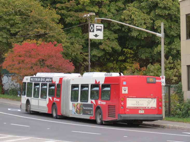 OC Transpo New Flyer D60LFR 6658